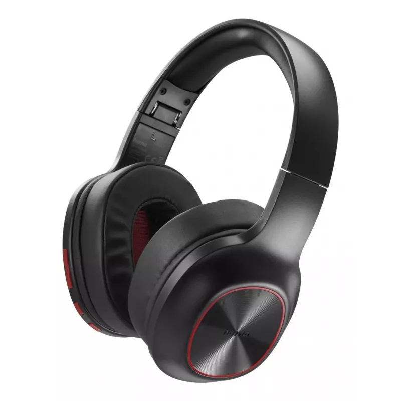 Hama Spirit Calypso III Headset Sem fios Arco de cabeça Chamadas/Música Bluetooth Preto, Vermelho
