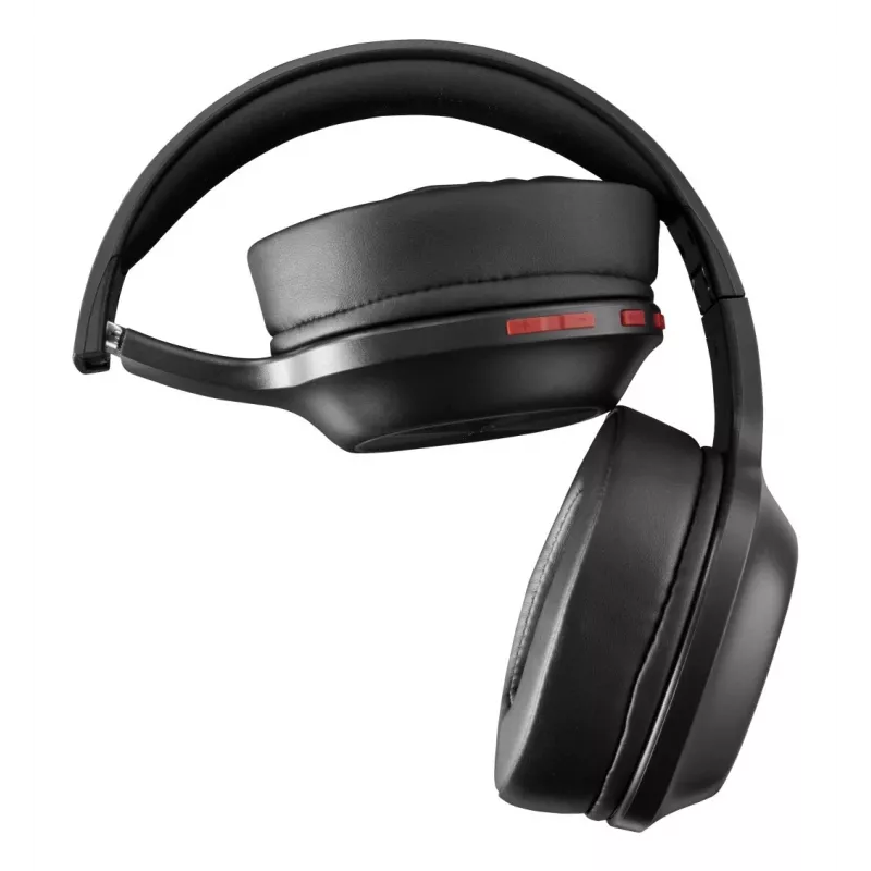 Hama Spirit Calypso III Headset Sem fios Arco de cabeça Chamadas/Música Bluetooth Preto, Vermelho