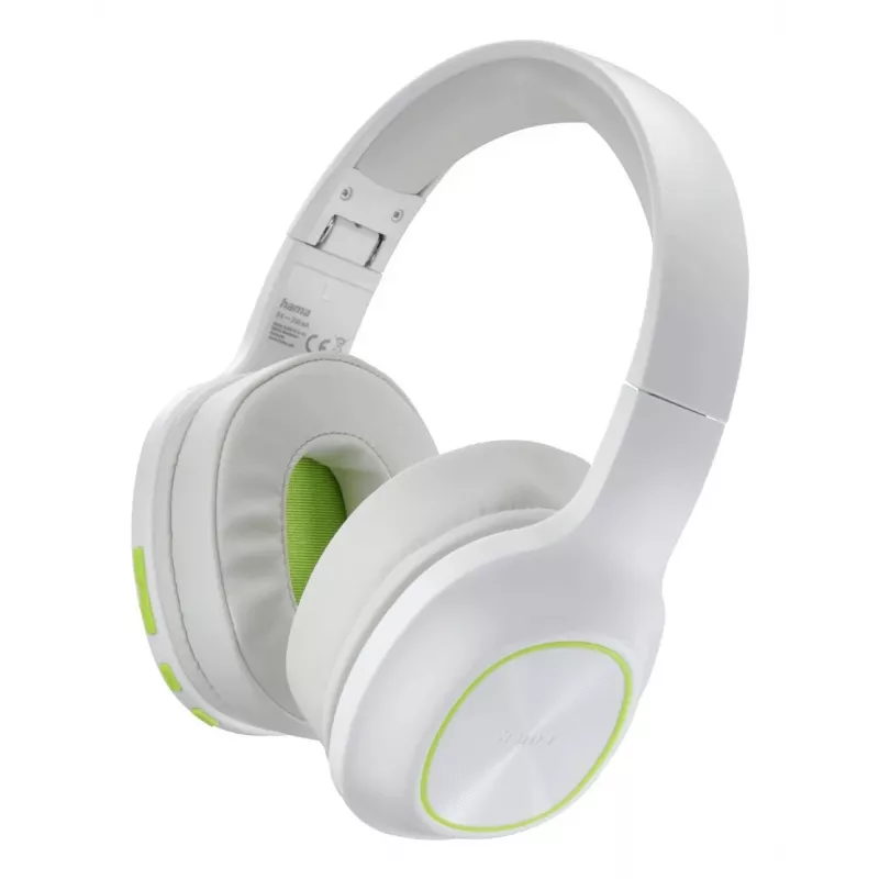 Hama Spirit Calypso III Headset Sem fios Arco de cabeça Chamadas/Música Bluetooth Verde, Branco