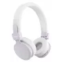 Hama Freedom Lit III Headset Sem fios Arco de cabeça Chamadas/Música USB Type-C Bluetooth Roxo, Branco