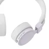 Hama Freedom Lit III Headset Sem fios Arco de cabeça Chamadas/Música USB Type-C Bluetooth Roxo, Branco