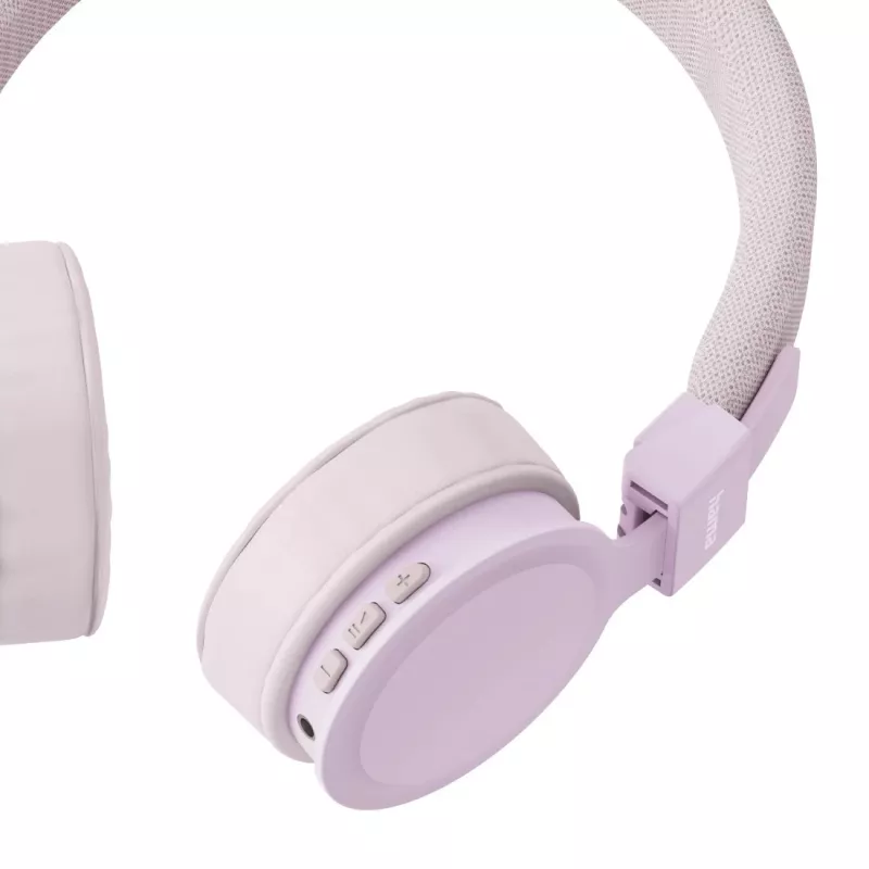 Hama Freedom Lit III Headset Sem fios Arco de cabeça Chamadas/Música USB Type-C Bluetooth Rosa