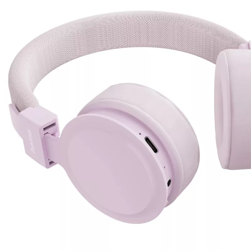 Hama Freedom Lit III Headset Sem fios Arco de cabeça Chamadas/Música USB Type-C Bluetooth Rosa