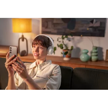 Philips TAH3209WT/00 Auscultadores/Headset Sem fios In-Ear Arco de cabeça Chamadas/Música Bluetooth Branco