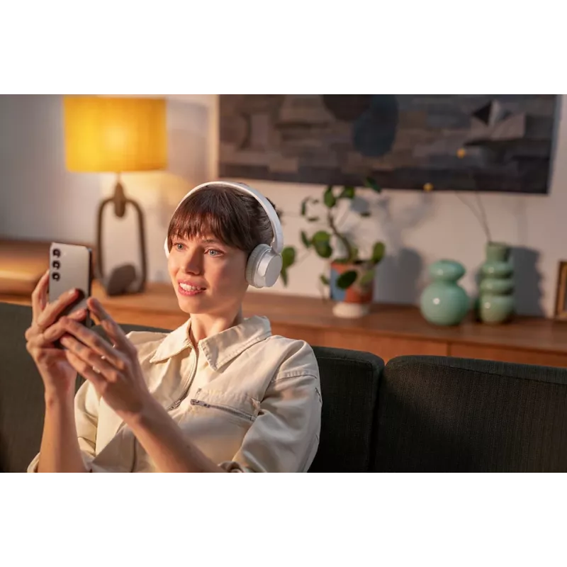 Philips TAH3209WT/00 Auscultadores/Headset Sem fios In-Ear Arco de cabeça Chamadas/Música Bluetooth Branco