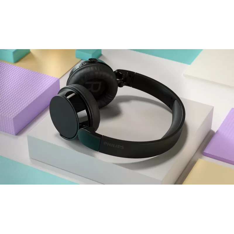 Philips Série 4000 TAH4209BK/00 Auscultadores/Headset Sem fios Arco de cabeça Chamadas/Música Bluetooth Preto