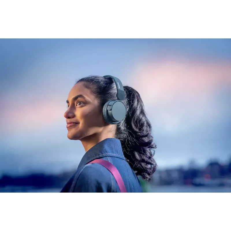 Philips Série 4000 TAH4209BL/00 Auscultadores/Headset Sem fios Arco de cabeça Chamadas/Música Bluetooth Azul