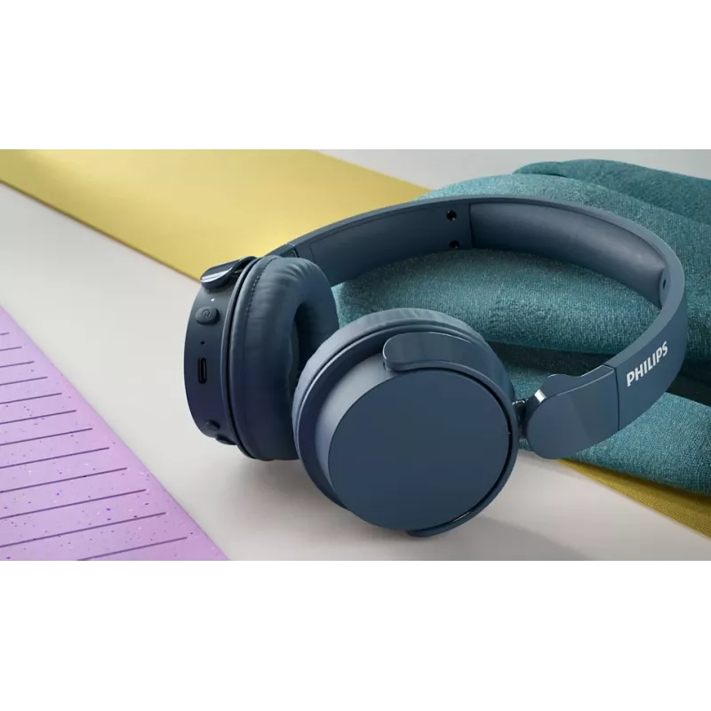 Philips Série 4000 TAH4209BL/00 Auscultadores/Headset Sem fios Arco de cabeça Chamadas/Música Bluetooth Azul