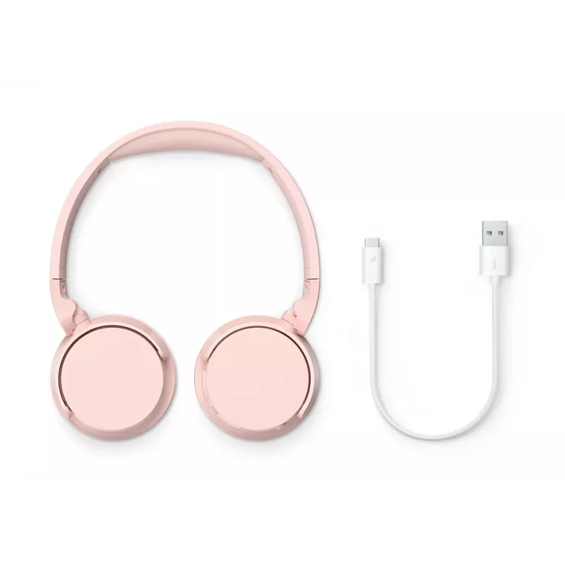Philips Série 4000 TAH4209PK/00 Auscultadores/Headset Sem fios Arco de cabeça Chamadas/Música Bluetooth Rosa