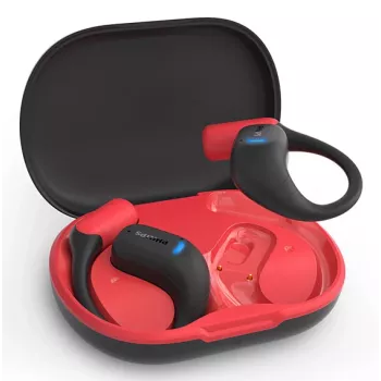 Philips Série 6000 TAA6709BK/00 Auscultadores/Headset True Wireless Stereo (TWS) Gancho de orelha Desporto Bluetooth Preto, Vermelho