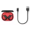 Philips Série 6000 TAA6709BK/00 Auscultadores/Headset True Wireless Stereo (TWS) Gancho de orelha Desporto Bluetooth Preto, Vermelho