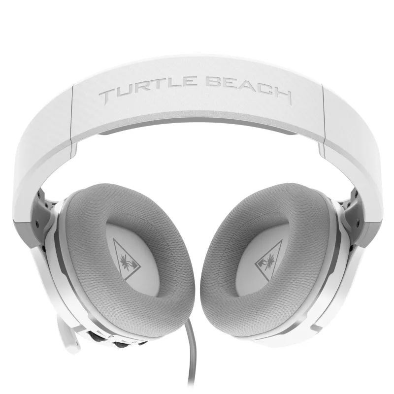 Turtle Beach Recon 200 Branco Gen 2 Headset Gaming com fios amplificado – PS4, PS5, Xbox Series X|S, One e PC