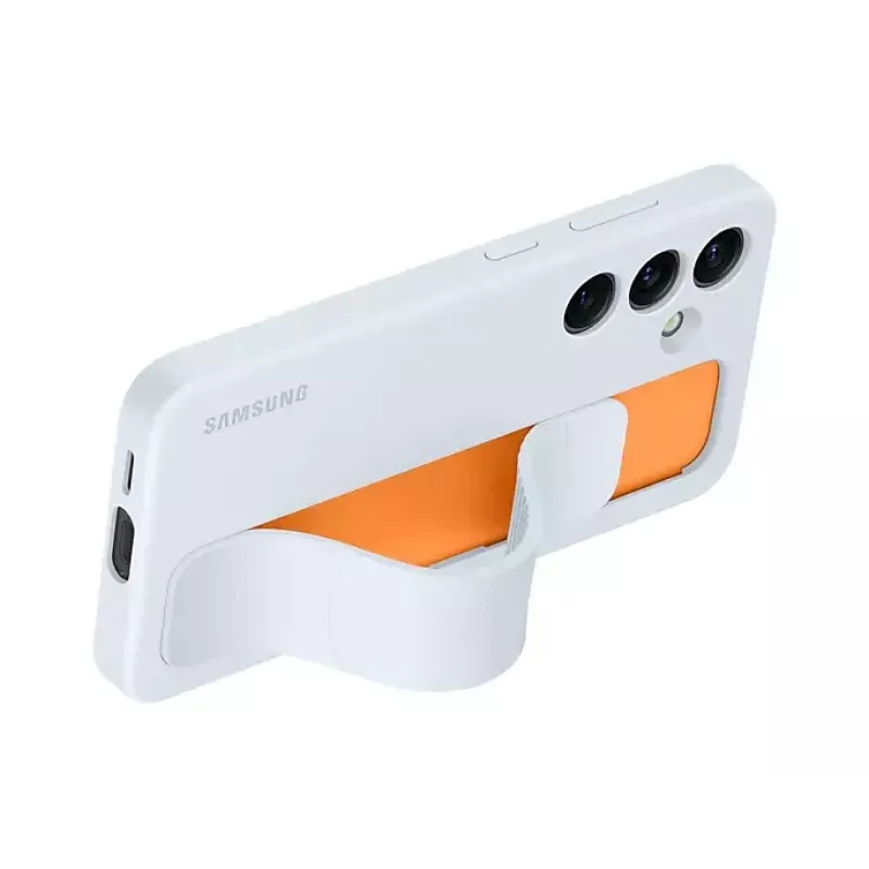 Capa Samsung Galaxy S24 Azul-claro Monocromático Suporte de secretária