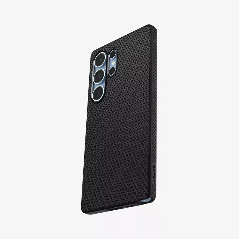 Spigen Galaxy S25 Ultra Case Liquid Air Preto mate Capa Samsung Galaxy S25 Ultra 6,9 polegadas