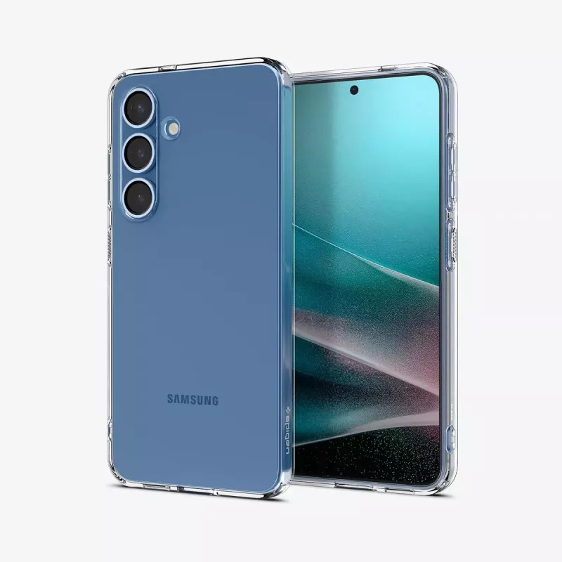 Capa Spigen Galaxy S25 transparente 6.2 polegadas
