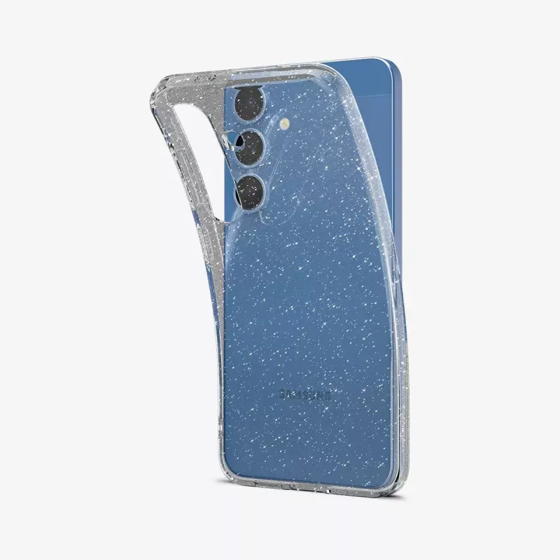 Capa Spigen Galaxy S25 Liquid Crystal Glitter Transparente