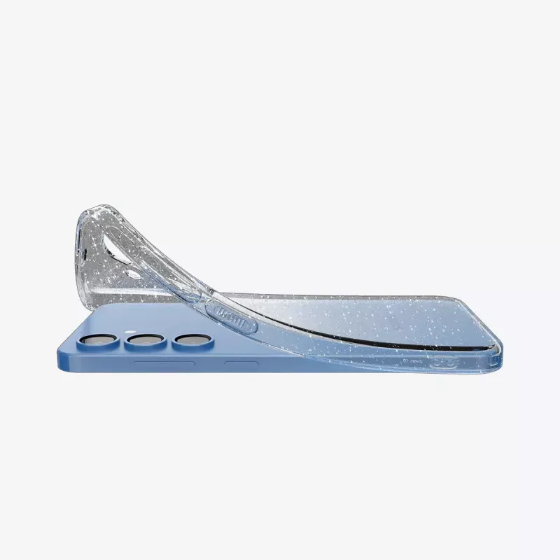 Capa Spigen Galaxy S25 Liquid Crystal Glitter Transparente
