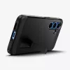 Spigen Galaxy S25 Capa Tough Armor AI Preto Capa com suporte de mesa