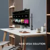 Adaptador de montagem TECHLY 364316 para monitores LCD/LED 13–27 polegadas, NON-VESA