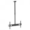 Suporte de teto Manhattan para televisores e monitores, para ecrãs: 37 a 75 polegadas, altura ajustável: 105-156 cm, compatibilidade VESA: todas entre 200x200 e 800x400 mm - verifique as dimensões dos quatro orifícios de fixação na parte traseira do ecrã para garantir que encaixa, máx. 50 kg, LFD, suporte