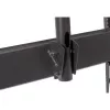 Suporte de teto Manhattan para televisores e monitores, para ecrãs: 37 a 75 polegadas, altura ajustável: 105-156 cm, compatibilidade VESA: todas entre 200x200 e 800x400 mm - verifique as dimensões dos quatro orifícios de fixação na parte traseira do ecrã para garantir que encaixa, máx. 50 kg, LFD, suporte