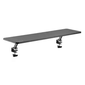 Suporte de monitor LogiLink BP0154 81,3 cm 32 polegadas secretária preto com fixação por grampo/parafuso