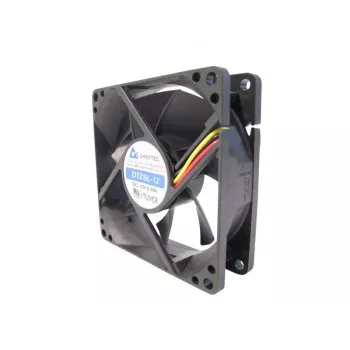Sistema de arrefecimento para computador Chieftec AF-1225S ventoinha para caixa de computador preta