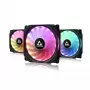 Sistema de arrefecimento para computador Chieftec CF-3012-RGB ventoinha para caixa de computador 12 cm preta