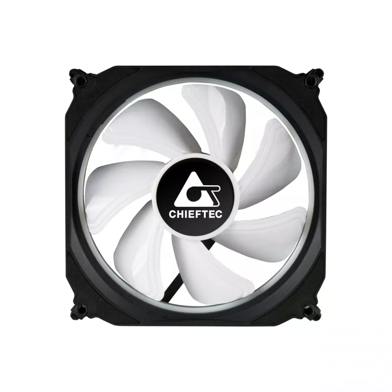 Sistema de arrefecimento para computador Chieftec CF-3012-RGB ventoinha para caixa de computador 12 cm preta
