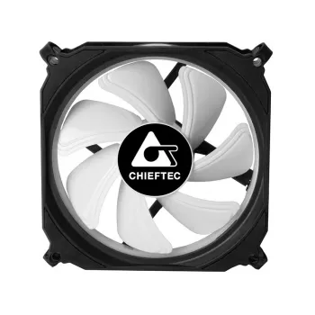 Sistema de arrefecimento para computador Chieftec CF-1225RGB ventoinha para caixa de computador 12 cm preta