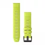 Pulseira Garmin QuickFit 22 amarela silicone