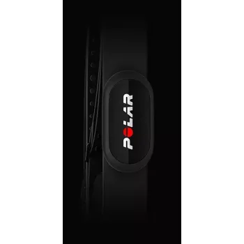 Cinta peitoral de frequência cardíaca Polar H10, tamanho XS-S, preta