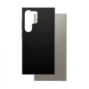 Capa TPU PanzerGlass SAFE Samsung Galaxy S24 Ultra preta transparente proteção