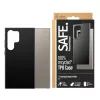 Capa TPU PanzerGlass SAFE Samsung Galaxy S24 Ultra preta transparente proteção