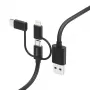 Cabo USB Hama 00201536 USB 2.0 1,5 m USB A USB C preto