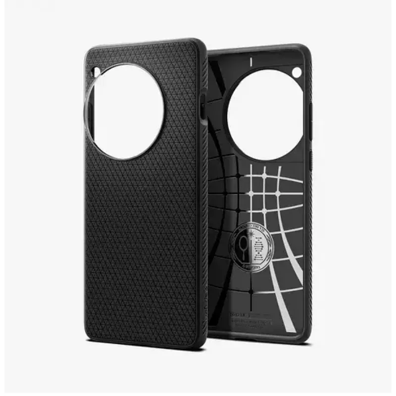 Spigen OnePlus 12 Liquid Air capa para telemóvel preto mate 17,3 cm