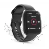 Smartwatch HAMA 4000 square preto — HAMA 4000 square, smartwatch preto