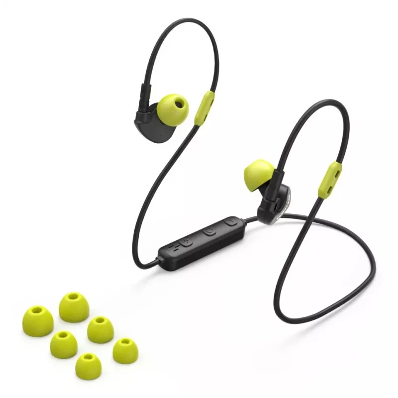 Hama Freedom Athletics III headset sem fios in-ear desportivo preto, amarelo