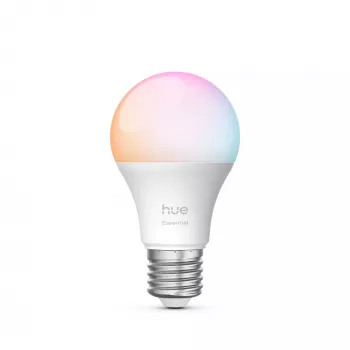 Lâmpada inteligente Philips Hue White and colour ambience Essential A60 – E27 – 806 lm – 8W
