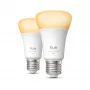 Lâmpada inteligente Philips A60 E27 — Bluetooth/Zigbee, 6 W, 810 lm, branco, pack de 2