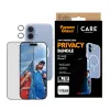 Capa de proteção PanzerGlass Case CARE para iPhone 17 com proteção de privacidade, funcionalidade 3-in-1