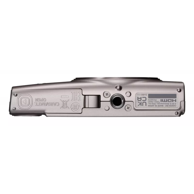 Canon Digital IXUS 285 HS A câmara compacta 1/2.3 polegadas 20,2 MP CMOS 5184 x 3888 píxeis prateado