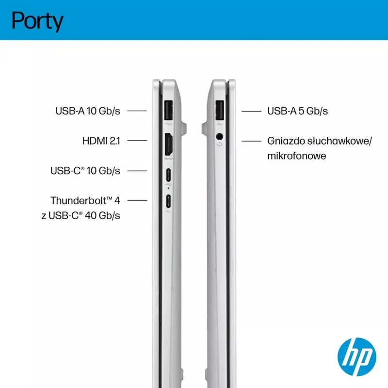 HP OmniBook 7 AI 14-fr0003nw Portátil, 14" 2K OLED, Intel Core Ultra 5 225U, 16 GB, 512 GB SSD, Windows 11 Pro