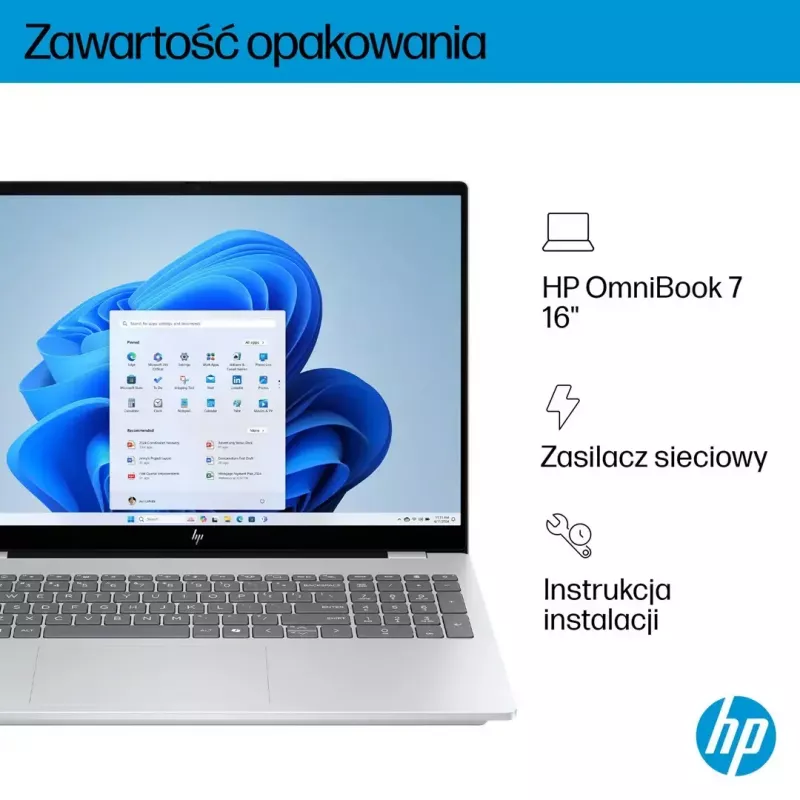 Portátil HP OmniBook 7 16-az0222nw 16 polegadas Core 5 210H 16 GB 512 GB Win11 Home