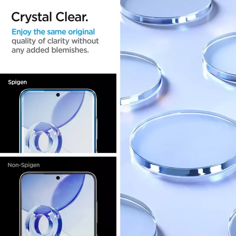 Glass protetor de ecrã Spigen Galaxy S24 pó resistente a riscos