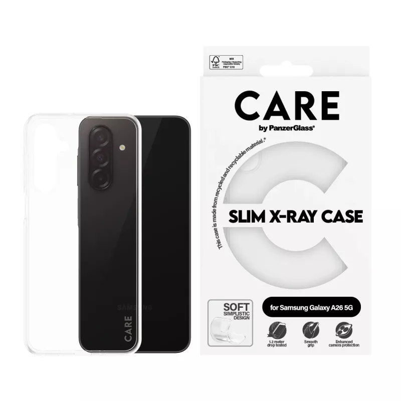Capa PanzerGlass Samsung Galaxy A26 5G transparente X-Ray Soft