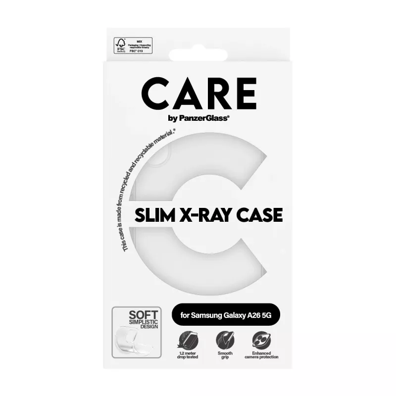 Capa PanzerGlass Samsung Galaxy A26 5G transparente X-Ray Soft