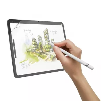 Película de proteção de ecrã HAMA Feels Like Paper para iPad 11 (2025) e iPad 10.9 (2022) — superfície mate antirreflexo
