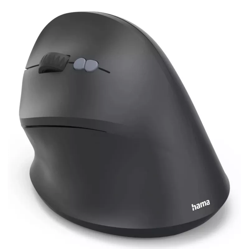Rato Hama EWM-600L Escritório Esquerdino RF Wireless + Bluetooth Ótico 1800 DPI
