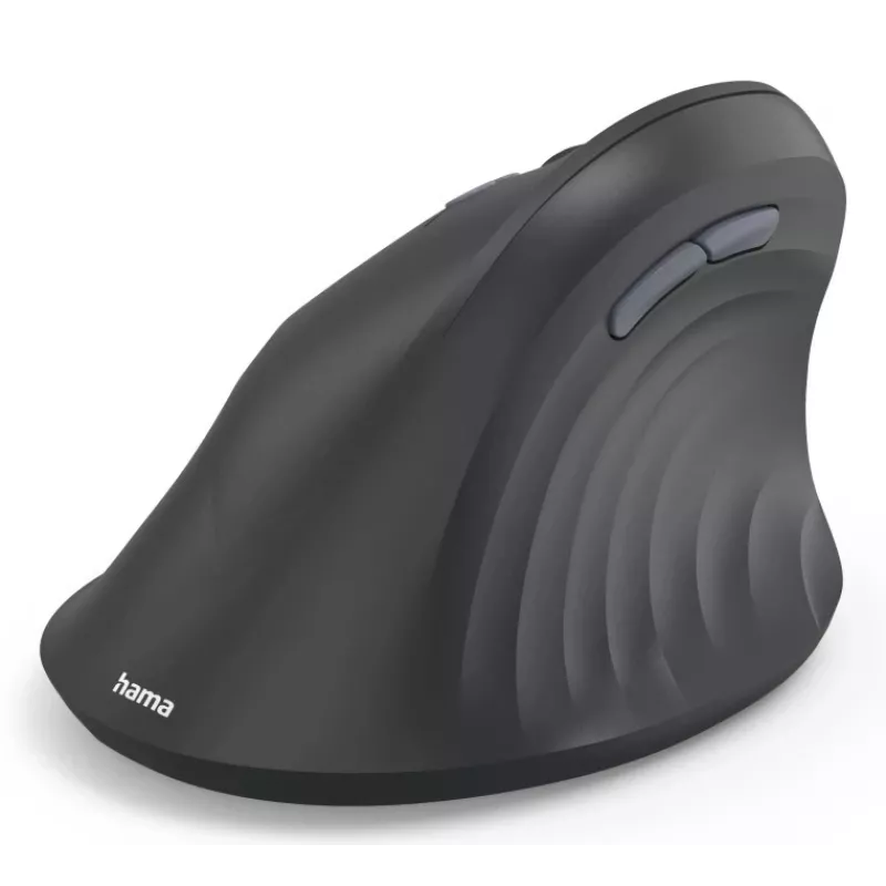 Rato Hama EWM-600L Escritório Esquerdino RF Wireless + Bluetooth Ótico 1800 DPI